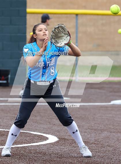 Thumbnail 3 in Rock Hill @ Memorial (UIL 5A Regional Quarterfinal Playoff) photogallery.