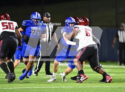 Thumbnail 2 in Weiss vs. Barbers Hill (UIL 5A D1 Football Regional Semifinal) photogallery.