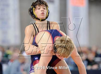 Thumbnail 2 in WIAA 3A Championships (Preliminary Rounds)  photogallery.