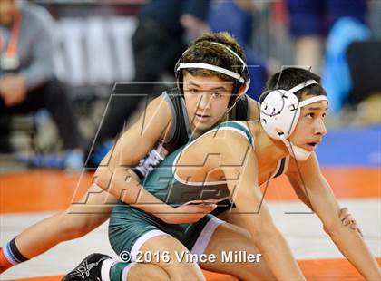 Thumbnail 1 in WIAA 3A Championships (Preliminary Rounds)  photogallery.