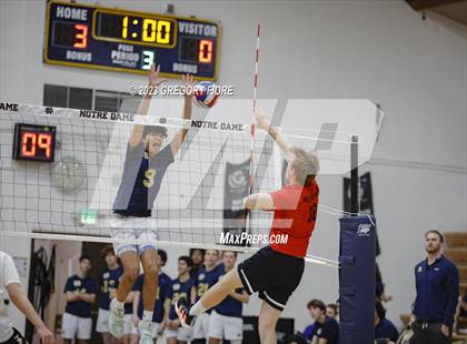Thumbnail 3 in Harvard-Westlake @ Notre Dame (SO) photogallery.