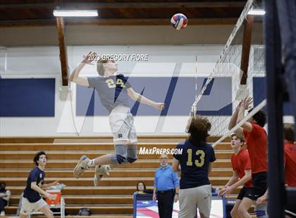 Thumbnail 1 in Harvard-Westlake @ Notre Dame (SO) photogallery.