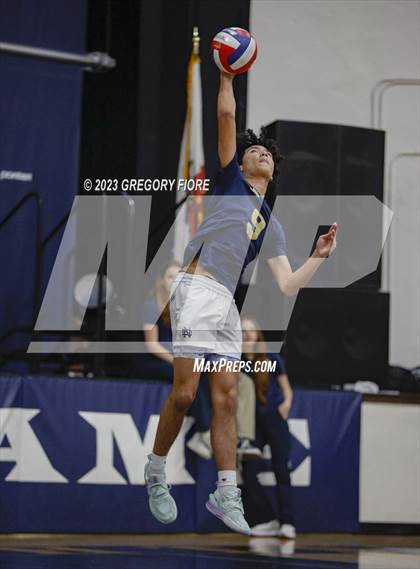 Thumbnail 3 in Harvard-Westlake @ Notre Dame (SO) photogallery.