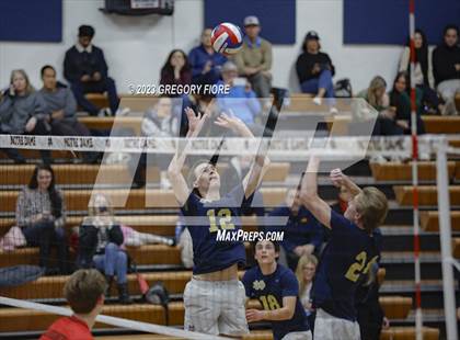 Thumbnail 1 in Harvard-Westlake @ Notre Dame (SO) photogallery.