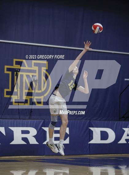 Thumbnail 2 in Harvard-Westlake @ Notre Dame (SO) photogallery.