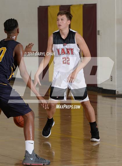 Thumbnail 3 in Alhambra vs Hart (La Canada Tournament) photogallery.