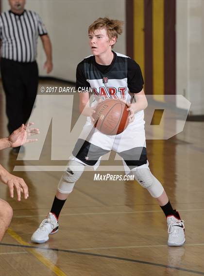 Thumbnail 1 in Alhambra vs Hart (La Canada Tournament) photogallery.