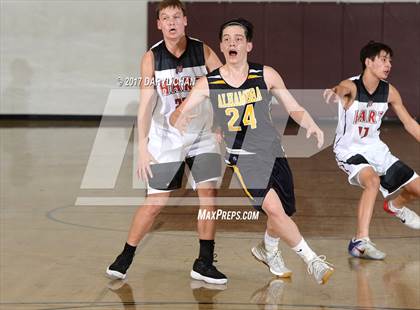 Thumbnail 3 in Alhambra vs Hart (La Canada Tournament) photogallery.