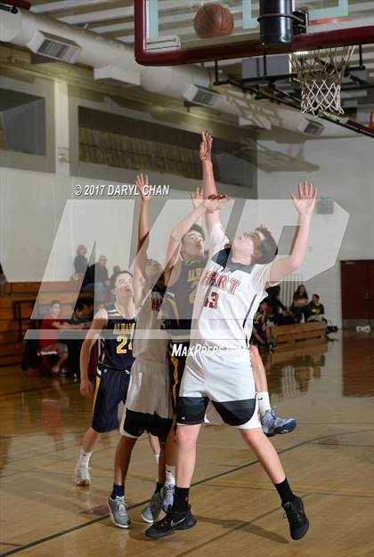 Thumbnail 2 in Alhambra vs Hart (La Canada Tournament) photogallery.