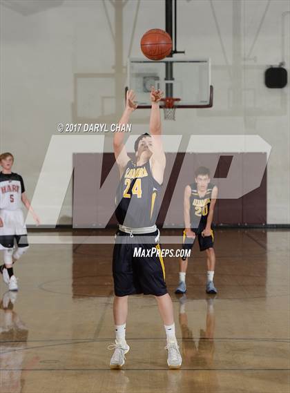 Thumbnail 2 in Alhambra vs Hart (La Canada Tournament) photogallery.