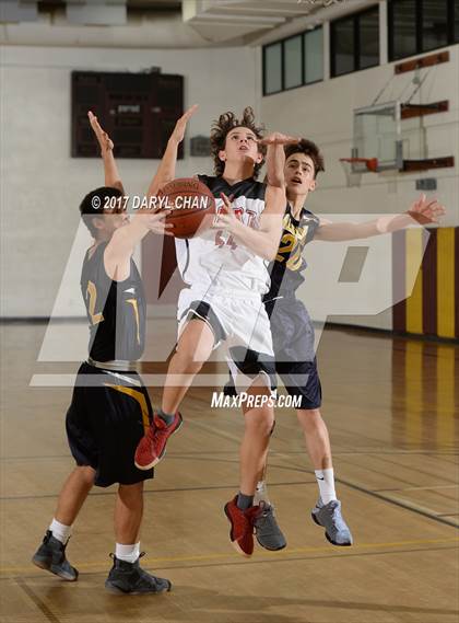 Thumbnail 2 in Alhambra vs Hart (La Canada Tournament) photogallery.