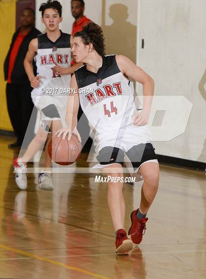 Thumbnail 1 in Alhambra vs Hart (La Canada Tournament) photogallery.
