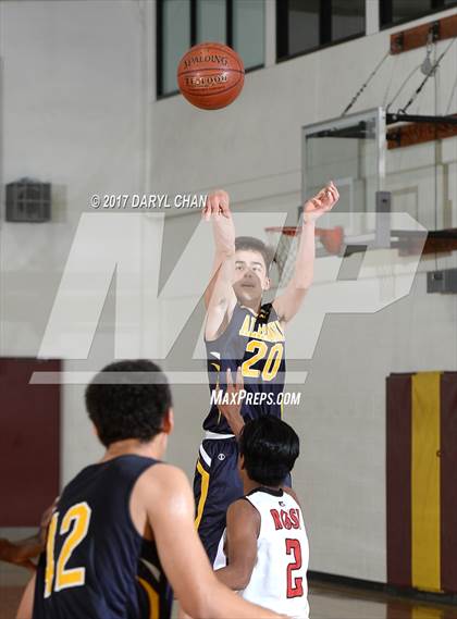 Thumbnail 2 in Alhambra vs Hart (La Canada Tournament) photogallery.