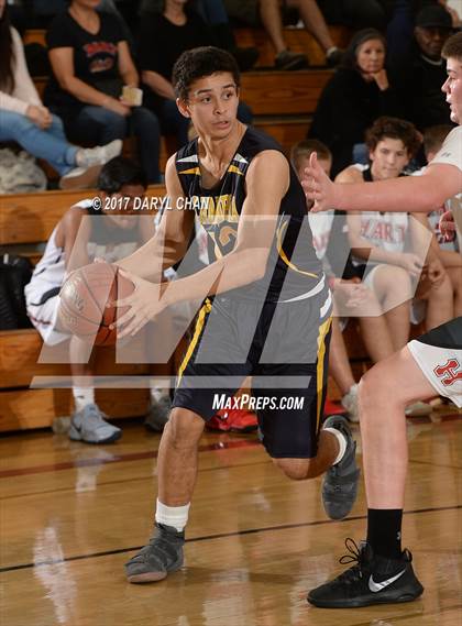 Thumbnail 1 in Alhambra vs Hart (La Canada Tournament) photogallery.