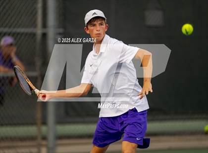 Thumbnail 1 in UIL Tennis 1A & 2A Boys Semifinals photogallery.