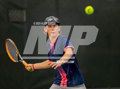 Thumbnail 2 in UIL Tennis 1A & 2A Boys Semifinals photogallery.