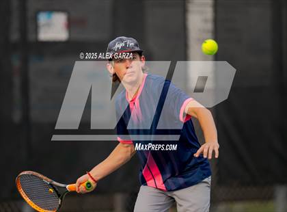 Thumbnail 1 in UIL Tennis 1A & 2A Boys Semifinals photogallery.