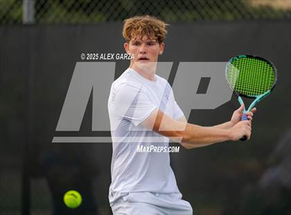 Thumbnail 2 in UIL Tennis 1A & 2A Boys Semifinals photogallery.