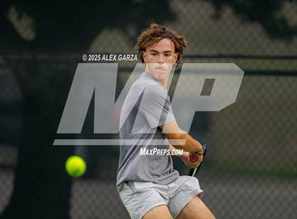Thumbnail 3 in UIL Tennis 1A & 2A Boys Semifinals photogallery.