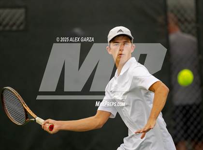 Thumbnail 3 in UIL Tennis 1A & 2A Boys Semifinals photogallery.