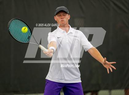 Thumbnail 3 in UIL Tennis 1A & 2A Boys Semifinals photogallery.