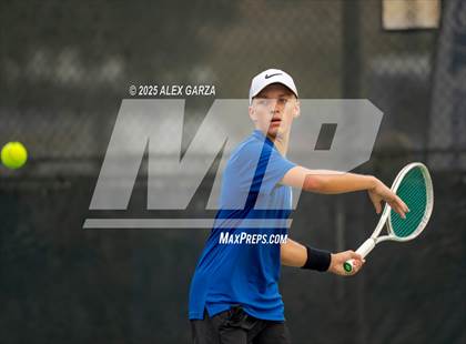 Thumbnail 1 in UIL Tennis 1A & 2A Boys Semifinals photogallery.