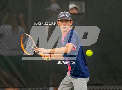Thumbnail 1 in UIL Tennis 1A & 2A Boys Semifinals photogallery.