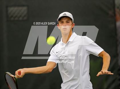 Thumbnail 1 in UIL Tennis 1A & 2A Boys Semifinals photogallery.