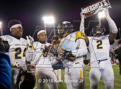 Thumbnail 3 in Parkland vs. Central Catholic (PIAA Class AAAA Final) photogallery.