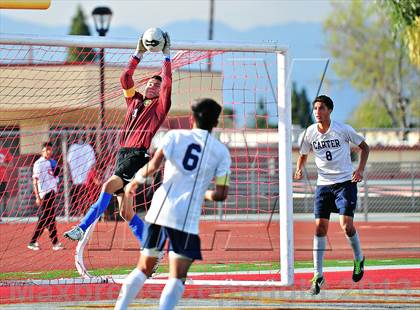 Thumbnail 2 in Carter vs. Animo Leadership (CIF SS D6 Final) photogallery.