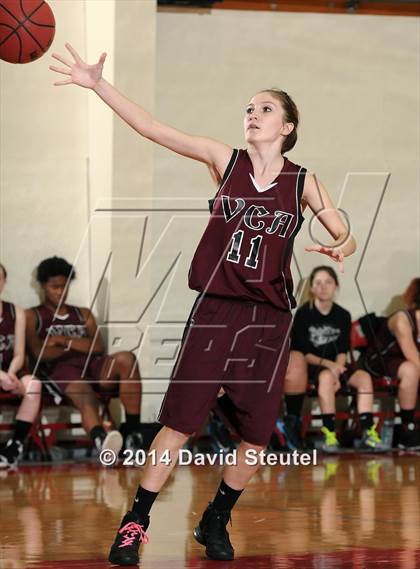 Thumbnail 3 in Valley Christian vs. Golden Sierra (Lady Viking Classic) photogallery.