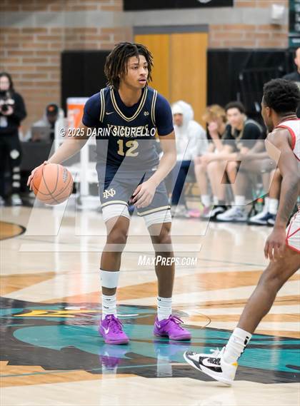Thumbnail 1 in Notre Dame (SO) vs. Coronado  (Hoophall West - Nike TOC) photogallery.