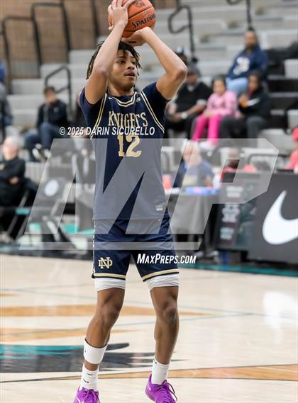 Thumbnail 1 in Notre Dame (SO) vs. Coronado  (Hoophall West - Nike TOC) photogallery.