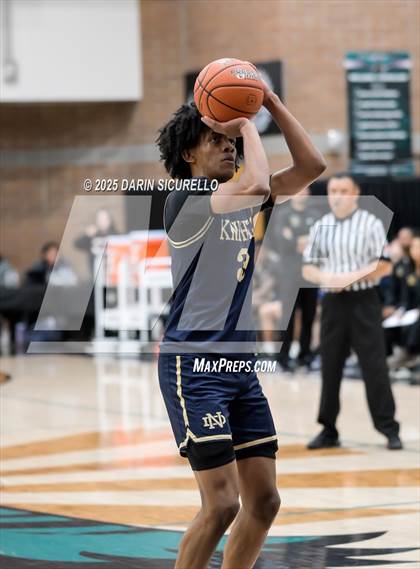 Thumbnail 2 in Notre Dame (SO) vs. Coronado  (Hoophall West - Nike TOC) photogallery.