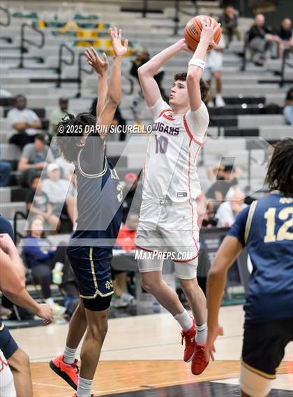 Thumbnail 3 in Notre Dame (SO) vs. Coronado  (Hoophall West - Nike TOC) photogallery.