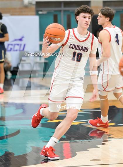 Thumbnail 1 in Notre Dame (SO) vs. Coronado  (Hoophall West - Nike TOC) photogallery.