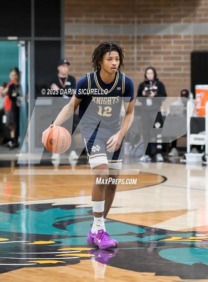 Thumbnail 2 in Notre Dame (SO) vs. Coronado  (Hoophall West - Nike TOC) photogallery.