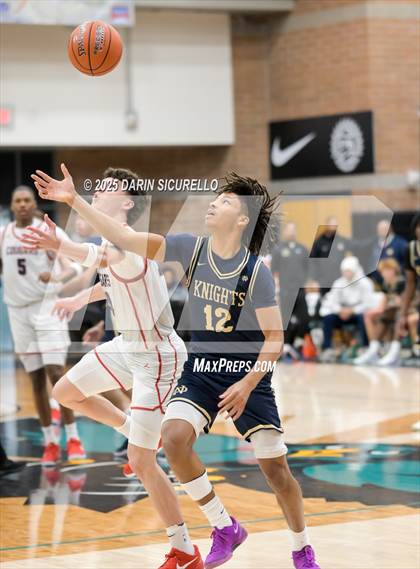 Thumbnail 2 in Notre Dame (SO) vs. Coronado  (Hoophall West - Nike TOC) photogallery.