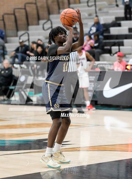 Thumbnail 3 in Notre Dame (SO) vs. Coronado  (Hoophall West - Nike TOC) photogallery.