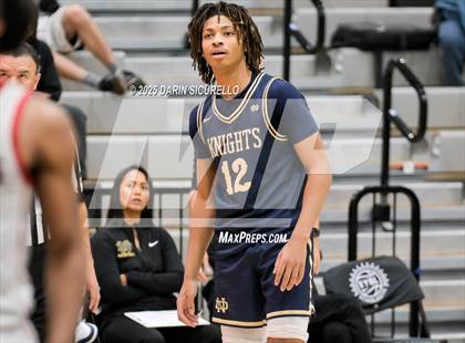 Thumbnail 3 in Notre Dame (SO) vs. Coronado  (Hoophall West - Nike TOC) photogallery.