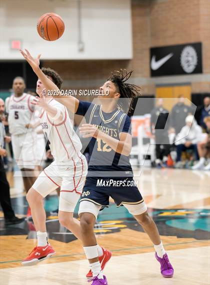 Thumbnail 1 in Notre Dame (SO) vs. Coronado  (Hoophall West - Nike TOC) photogallery.