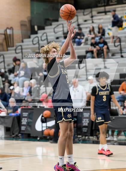 Thumbnail 1 in Notre Dame (SO) vs. Coronado  (Hoophall West - Nike TOC) photogallery.