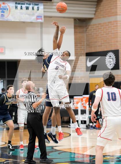 Thumbnail 3 in Notre Dame (SO) vs. Coronado  (Hoophall West - Nike TOC) photogallery.