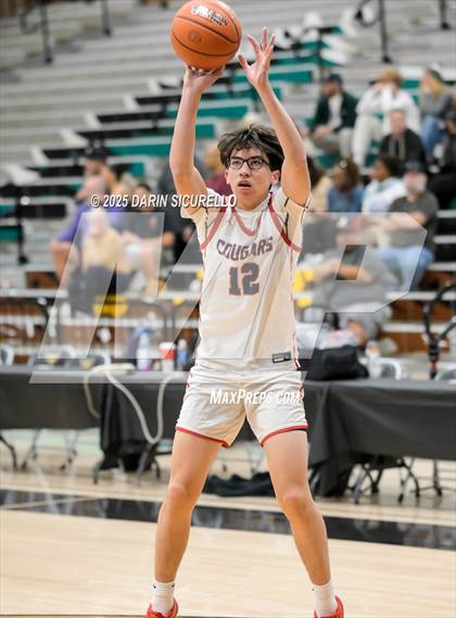 Thumbnail 2 in Notre Dame (SO) vs. Coronado  (Hoophall West - Nike TOC) photogallery.