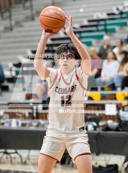 Thumbnail 2 in Notre Dame (SO) vs. Coronado  (Hoophall West - Nike TOC) photogallery.