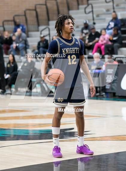Thumbnail 1 in Notre Dame (SO) vs. Coronado  (Hoophall West - Nike TOC) photogallery.