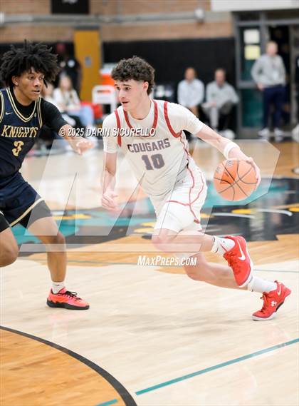 Thumbnail 3 in Notre Dame (SO) vs. Coronado  (Hoophall West - Nike TOC) photogallery.