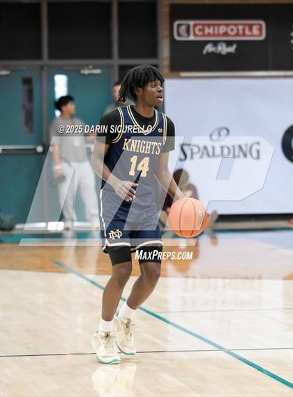 Thumbnail 1 in Notre Dame (SO) vs. Coronado  (Hoophall West - Nike TOC) photogallery.