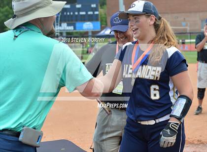Thumbnail 3 in Alexander Central vs Cleveland (NCHSAA 3A Final) photogallery.