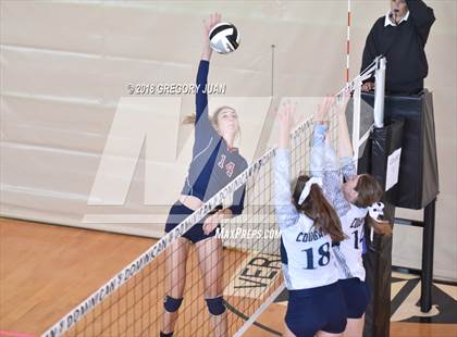 Thumbnail 2 in St. Thomas More vs Archbishop Hannan (Catholic League Tournament) photogallery.